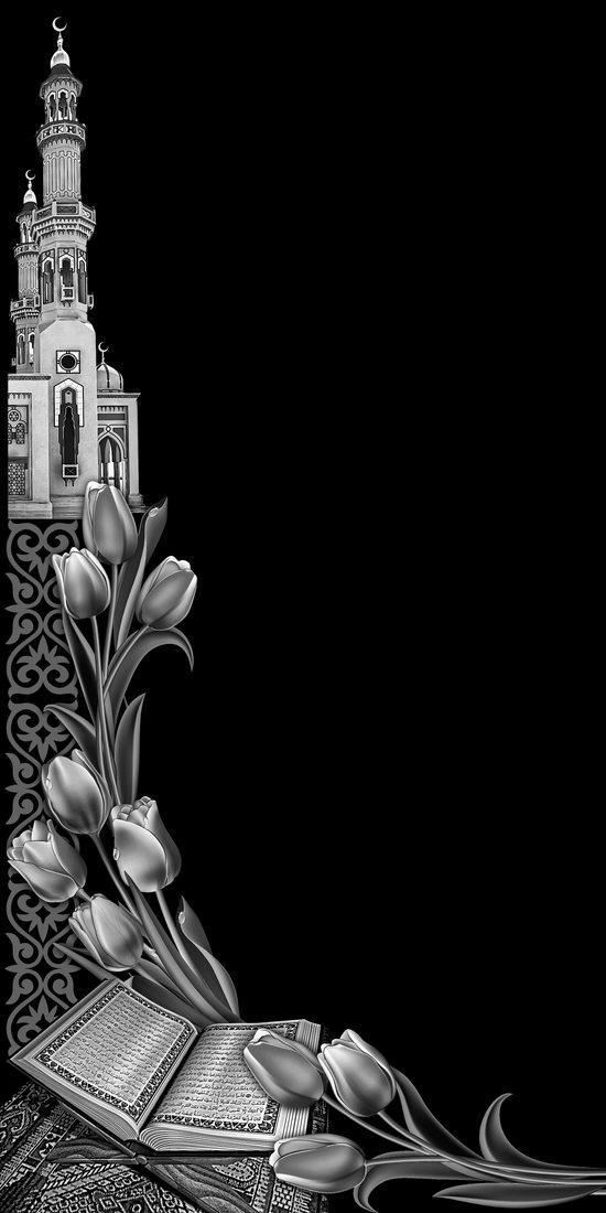 Вертикальный макет № 61: Храм, книга и свеча.